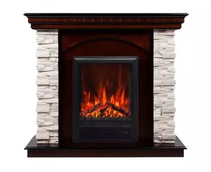 Электрокамин Elford AO с очагом Eugene