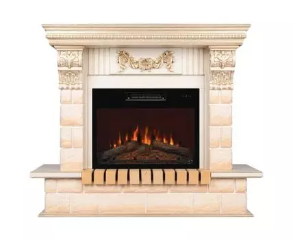 Электрокамин Gracia 24/25,5 WT с очагом Kendal 24