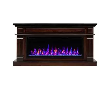 Электрокамин Islandia 42/BV AO с очагом Saphir 42