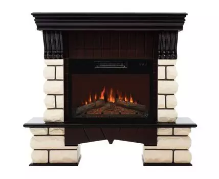 Электрокамин Kavkaz 24/25,5 AO с очагом Kendal 24