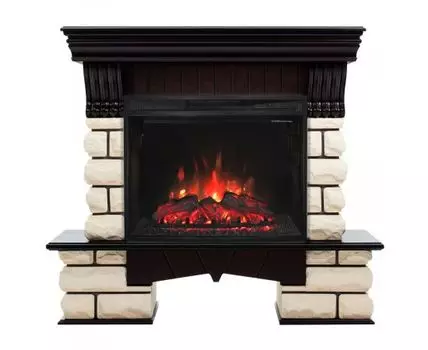 Электрокамин Kavkaz 24/25,5 AO с очагом Evrika 25,5