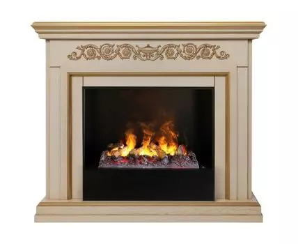 Электрокамин Leticia 26 WT-619G с очагом 3D Cassette 630