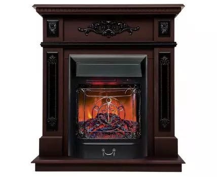 Электрокамин Lilian DN с очагом Majestic Lux Black RC