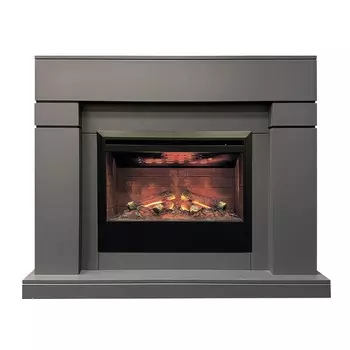 Электрокамин Lindelse 26 GR c очагом 3D Helios 26