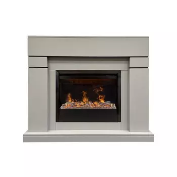 Электрокамин Lindelse 26 GR c очагом 3D Helios 26 SBG