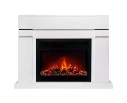 Электрокамин Lindelse 26 WT с очагом Moonblaze Deluxe Black