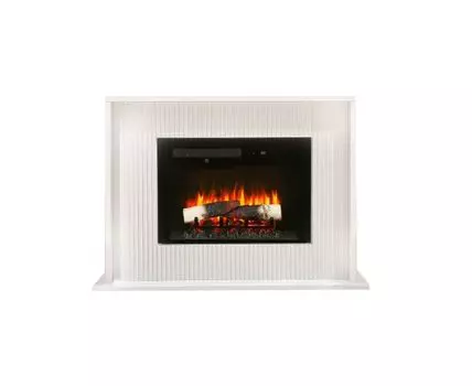 Электрокамин LORETTO WT с очагом MIRAGE 25, звуковая имитация