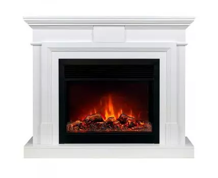 Электрокамин Marco 25,5/26 WT с очагом Moonblaze Deluxe Black