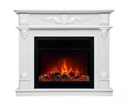 Электрокамин Philadelphia 25,5/26 WT с очагом Moonblaze Deluxe Black