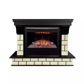 Электрокамин RealFlame Castle 26 AO с очагом 3D Helios 26 SBG