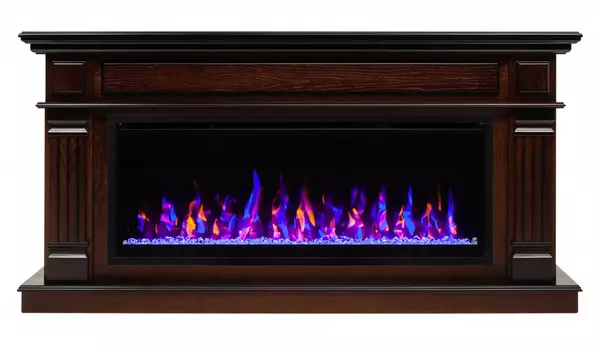 Электрокамин RealFlame Islandia AO с очагом Saphir 42, звуковая имитация