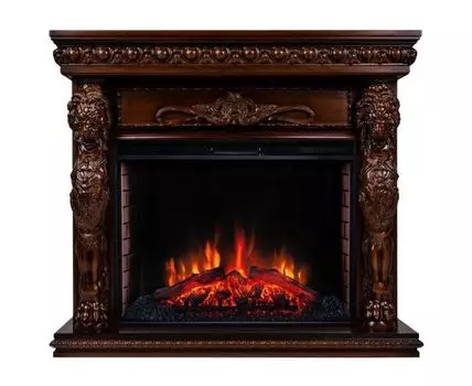 Электрокамин Romano 33 AO с очагом Epsilon 33