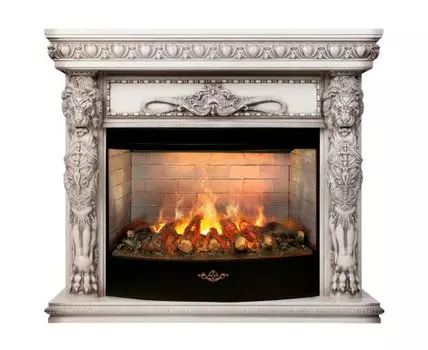 Электрокамин Romano 33 WT с очагом 3D Firestar 33