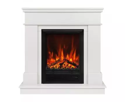 Электрокамин Selena STD WT с очагом Eugene