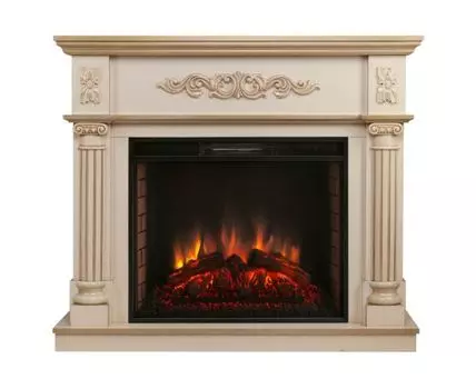 Электрокамин Silvia 26 WT-619G с очагом Epsilon 26