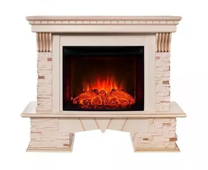 Электрокамин Sorento 25,5/26 WT с очагом Evrika 25,5