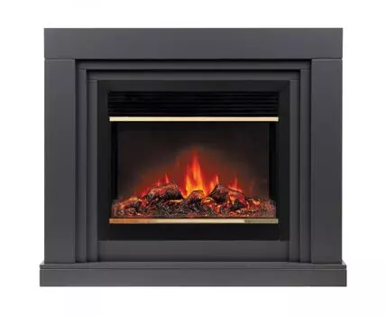 Электрокамин Stanley 26 GR с очагом Moonblaze Deluxe Brass