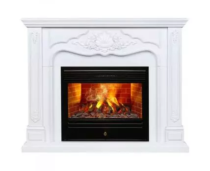 Электрокамин Victoria 26 WT с очагом 3D Novara