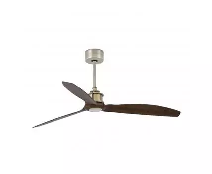 JUST FAN Потолочный вентилятор золото/дерево 3 Ш128