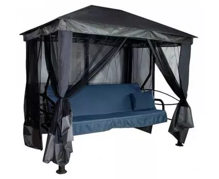 Качели с тентом четырехместные Монреаль Премиум Делюкс