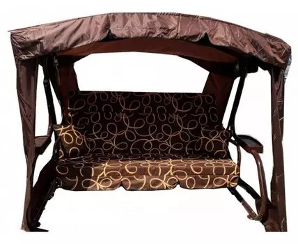 Качели с тентом трехместные Ранго