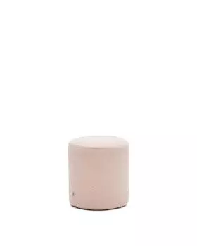 Kaeli Пуф для ног со съемным чехлом из розового букле 43