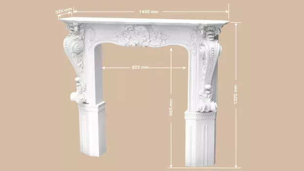 Камин DECOMASTER DG-8401 (1430*330*1220мм)