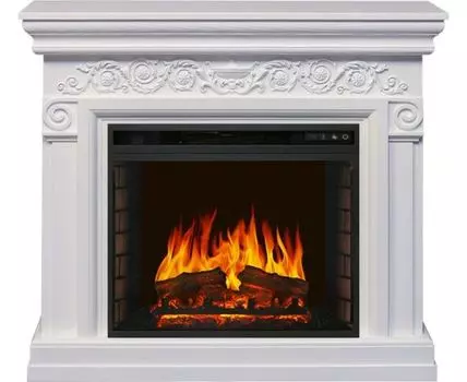 Каминокомплект Athena - Белый с очагом Vision 23 EF LED FX