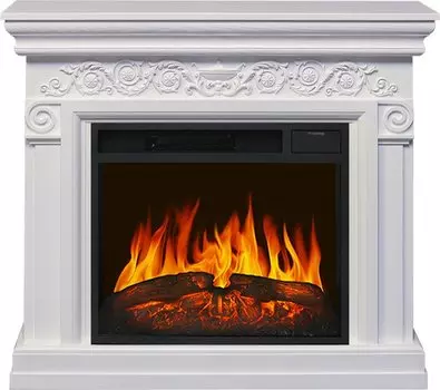 Каминокомплект Athena - Белый с очагом Vision 23 LED FX