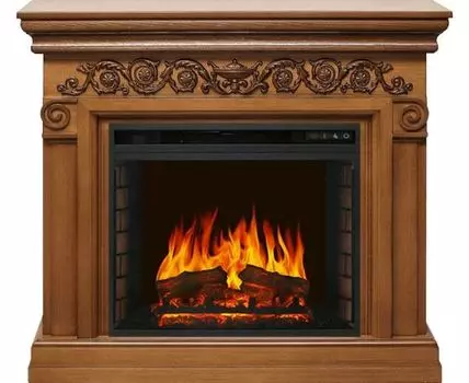 Каминокомплект Athena - Дуб с очагом Vision 23 EF LED FX