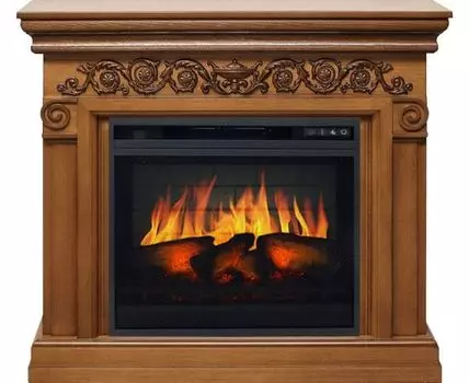 Каминокомплект Athena - Дуб с очагом Vision 23 EF LED 3D FX