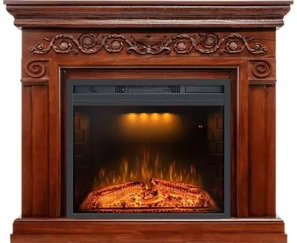 Каминокомплект Athena - Темный дуб с очагом Emerald 23