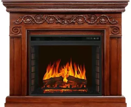 Каминокомплект Athena - Темный дуб с очагом Vision 23 EF LED FX