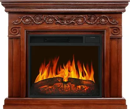 Каминокомплект Athena - Темный дуб с очагом Vision 23 LED FX