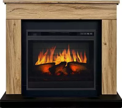 Каминокомплект Bergen 23 (Разборный) - Дуб галифакс с очагом Vision 23 EF LED 3D FX
