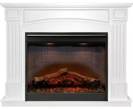 Каминокомплект Boston - Белый с очагом Symphony 26'' DF2608-INT