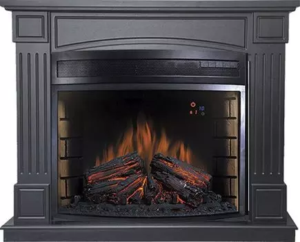 Каминокомплект Boston - Серый графит с очагом Dioramic 28 LED FX