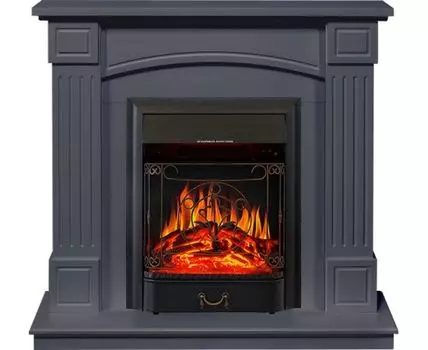 Каминокомплект Boston - Серый графит (Высота 925см) с очагом Majestic FX Black