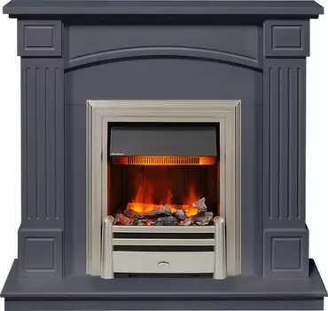 Каминокомплект Boston - Серый графит (Высота 925см) с очагом Chesford