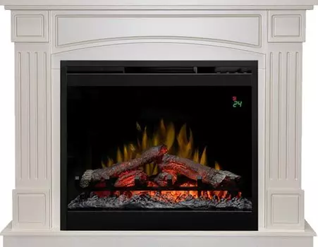 Каминокомплект Boston - Слоновая кость с очагом Symphony 26'' DF2624L-INT