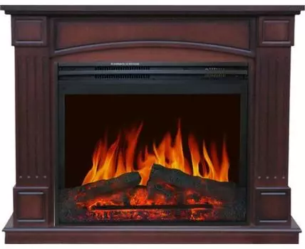 Каминокомплект Boston - Темный дуб с очагом Jupiter FX New
