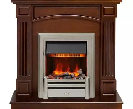 Каминокомплект Boston - Темный дуб (Высота 925см) с очагом Chesford