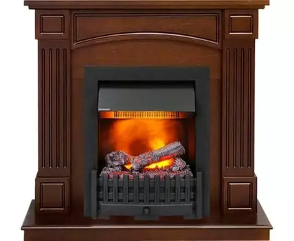 Каминокомплект Boston - Темный дуб (Высота 925см) с очагом Danville Black FB2