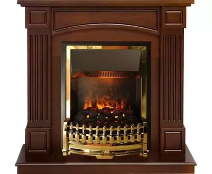 Каминокомплект Boston - Темный дуб (Высота 925см) с очагом Atherton