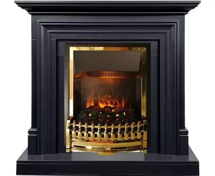 Каминокомплект Bradford - Серый графит с очагом Atherton