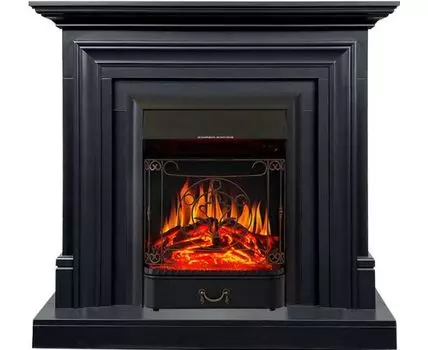 Каминокомплект Bradford - Серый графит с очагом Majestic FX Black