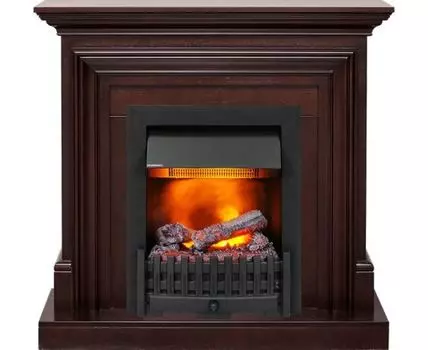 Каминокомплект Bradford - Темный дуб с очагом Danville Black FB2
