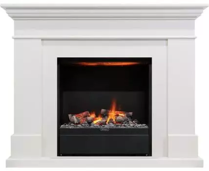 Каминокомплект California - Алебастр с очагом Albany