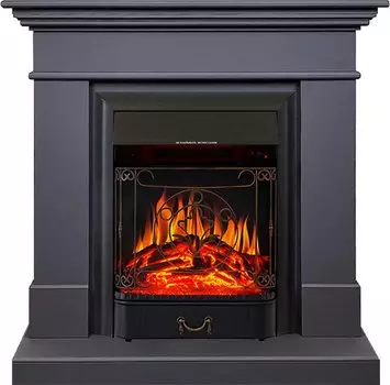Каминокомплект California SFT (Разборный) - Серый графит с очагом Majestic FX Black