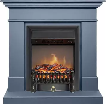 Каминокомплект California STD CRM (Разборный) - Санд антрацит с очагом Fobos FX M Black